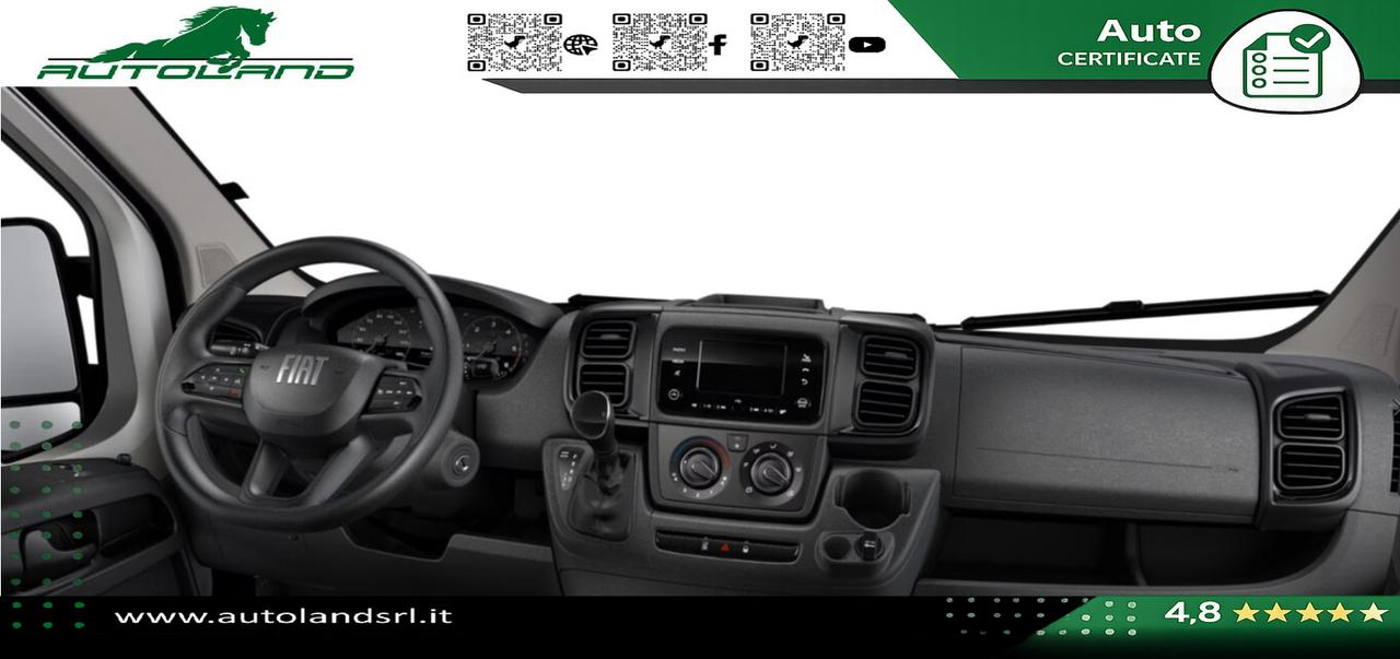 FIAT Ducato 35 Pianale L4 Doppia Cabina 7 posti 2.2 diesel 180cv auto *Iva Esposta*