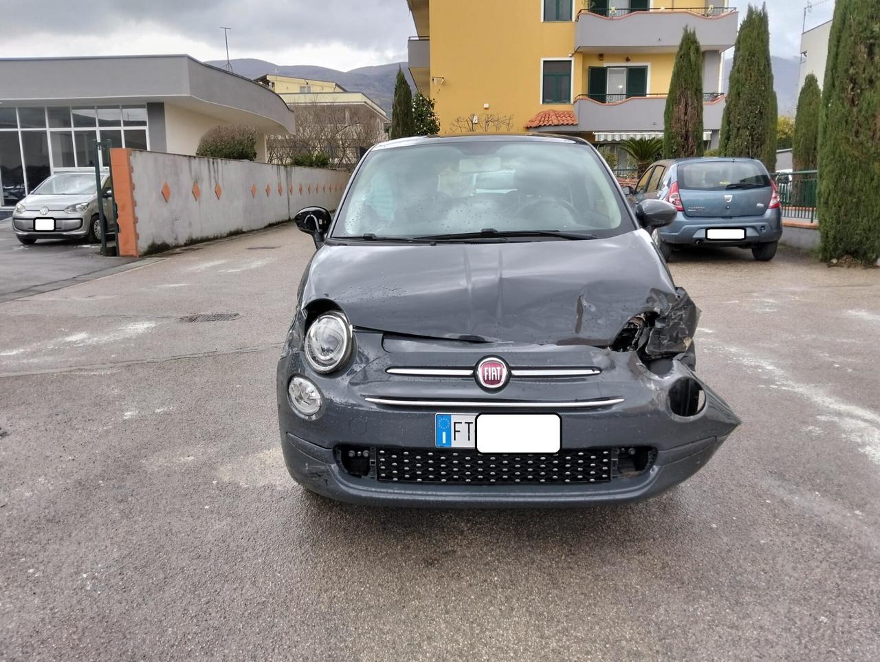 Fiat 500 1.2 Lounge 2019 sinistrata