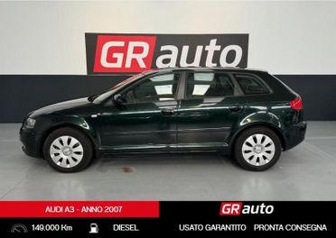 Audi A3 A3 Sportback 2.0 tdi Ambiente 170cv s-tronic