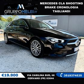 Mercedes CLA Shooting Brake CRONOLOGIA TAGLIANDI