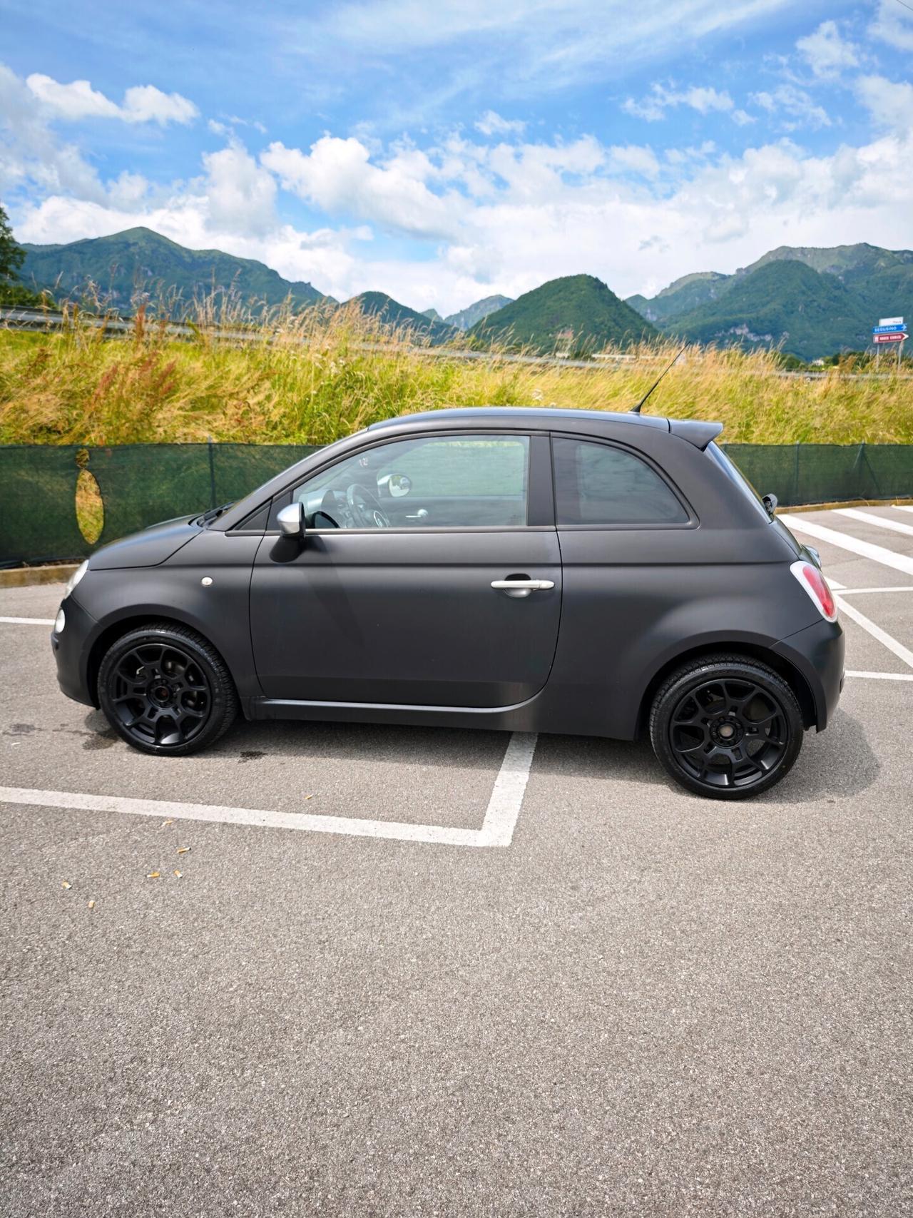 Fiat 500 1.3 Multijet 16V 95 CV SPORT Black Matt