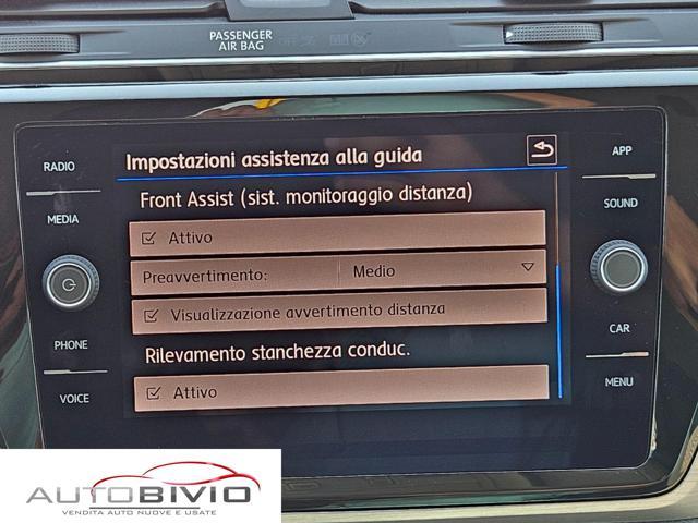 VOLKSWAGEN Touran 1.6 TDI 115 CV SCR DSG Comfortline BlueMotion Tech