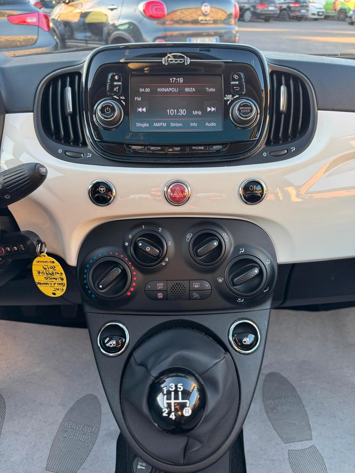 Fiat 500 1.2 BENZ LOUNGE EURO6D 2019