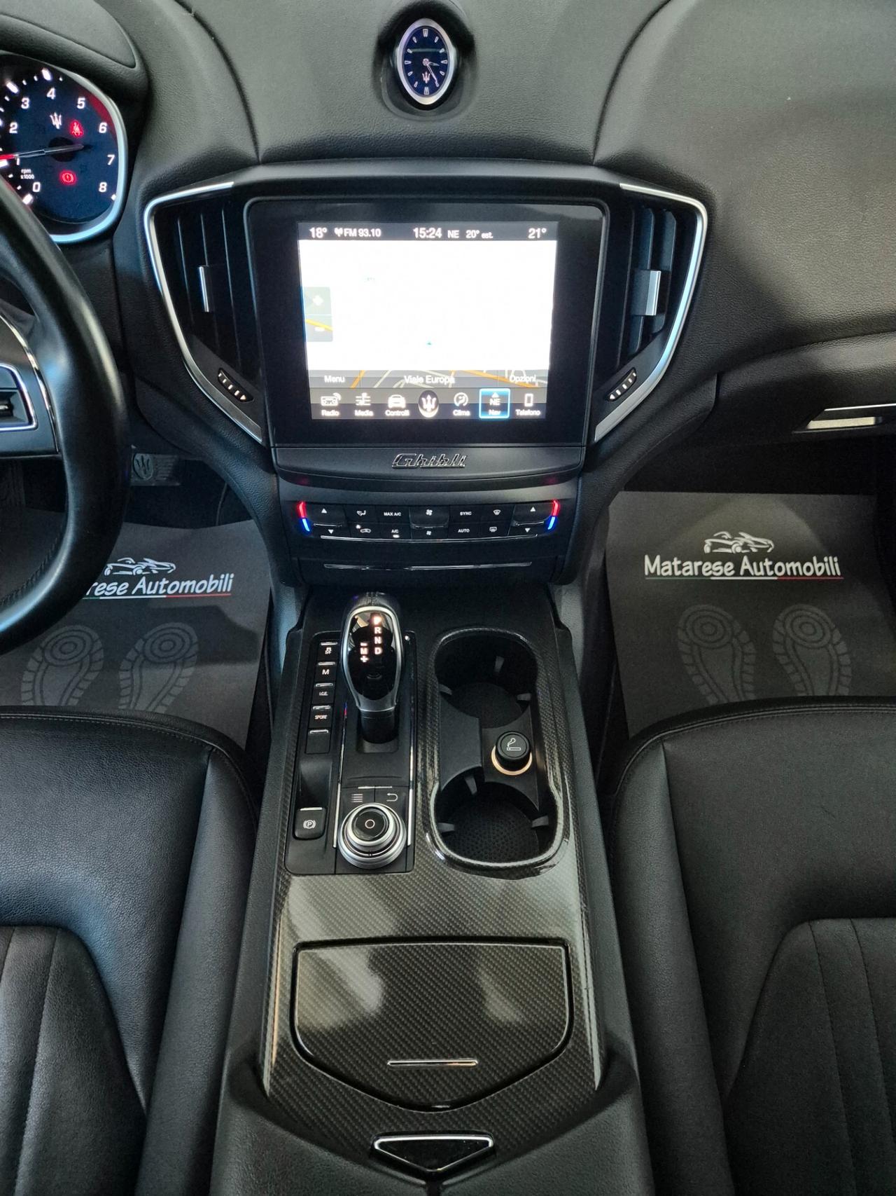 Maserati Ghibli 3.0 V6 350cv Certificata UniProprietario Garanzia