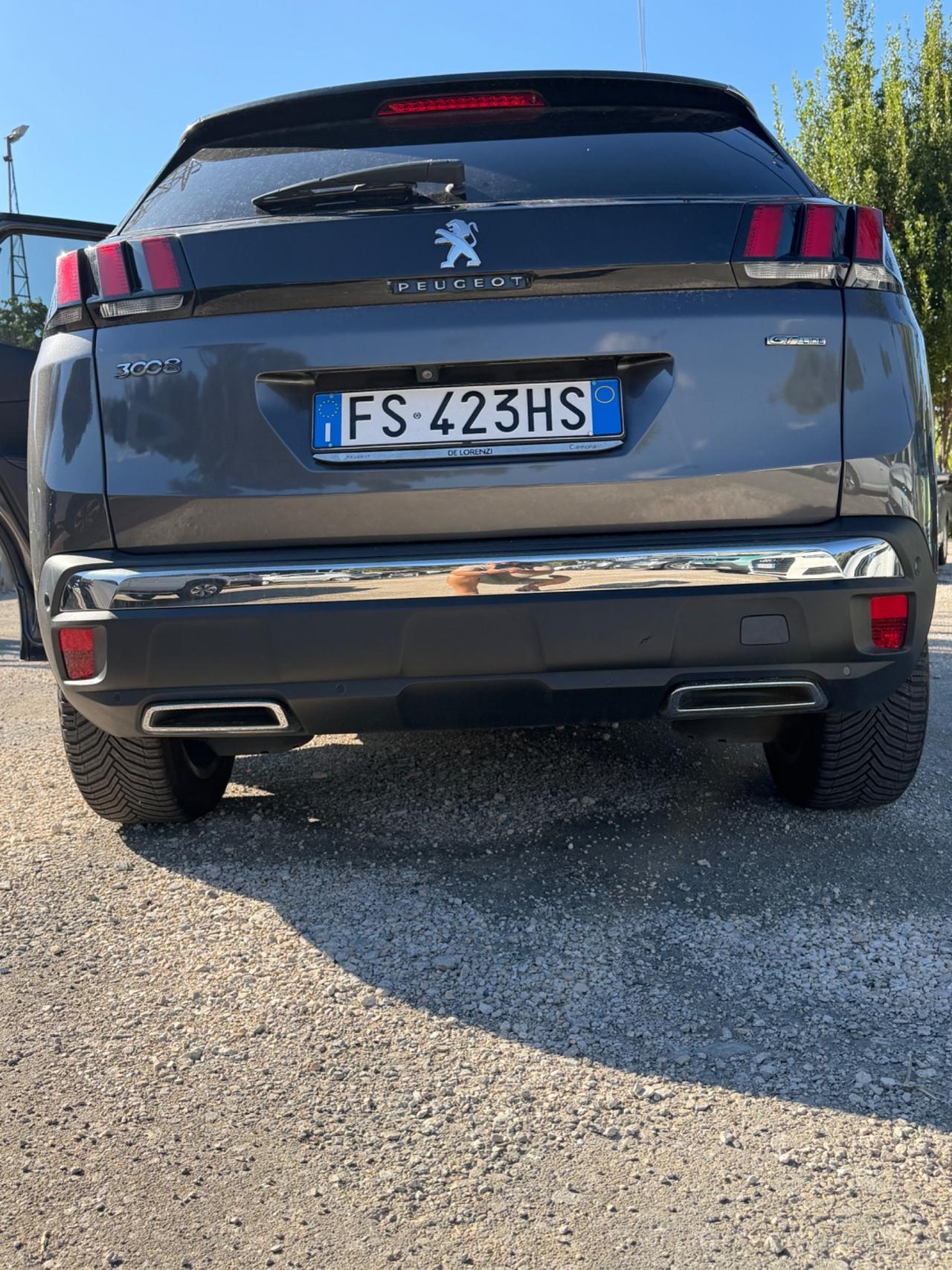 Peugeot 3008 HDI 130cv GT-LINE AUTOMATICA +F 1 CLIMA CERCHI CRUISE MULTIFUNZION VETRI PRYVE CAMERA