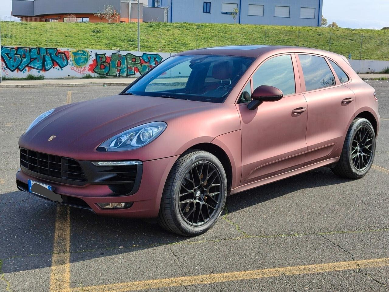 Macan 3.0 S Diesel WRAP ROSSO OPACO 2015 KM149000