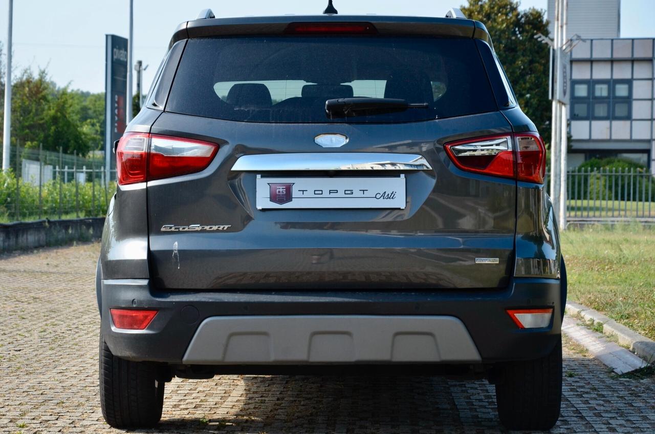FORD ECOSPORT 1.5 TDCI TITANIUM ECOBLUE 100cv, UNICOPROPRIETARIO, EURO 6D, APPLE ANDROID, RETROCAMERA, PERMUTE