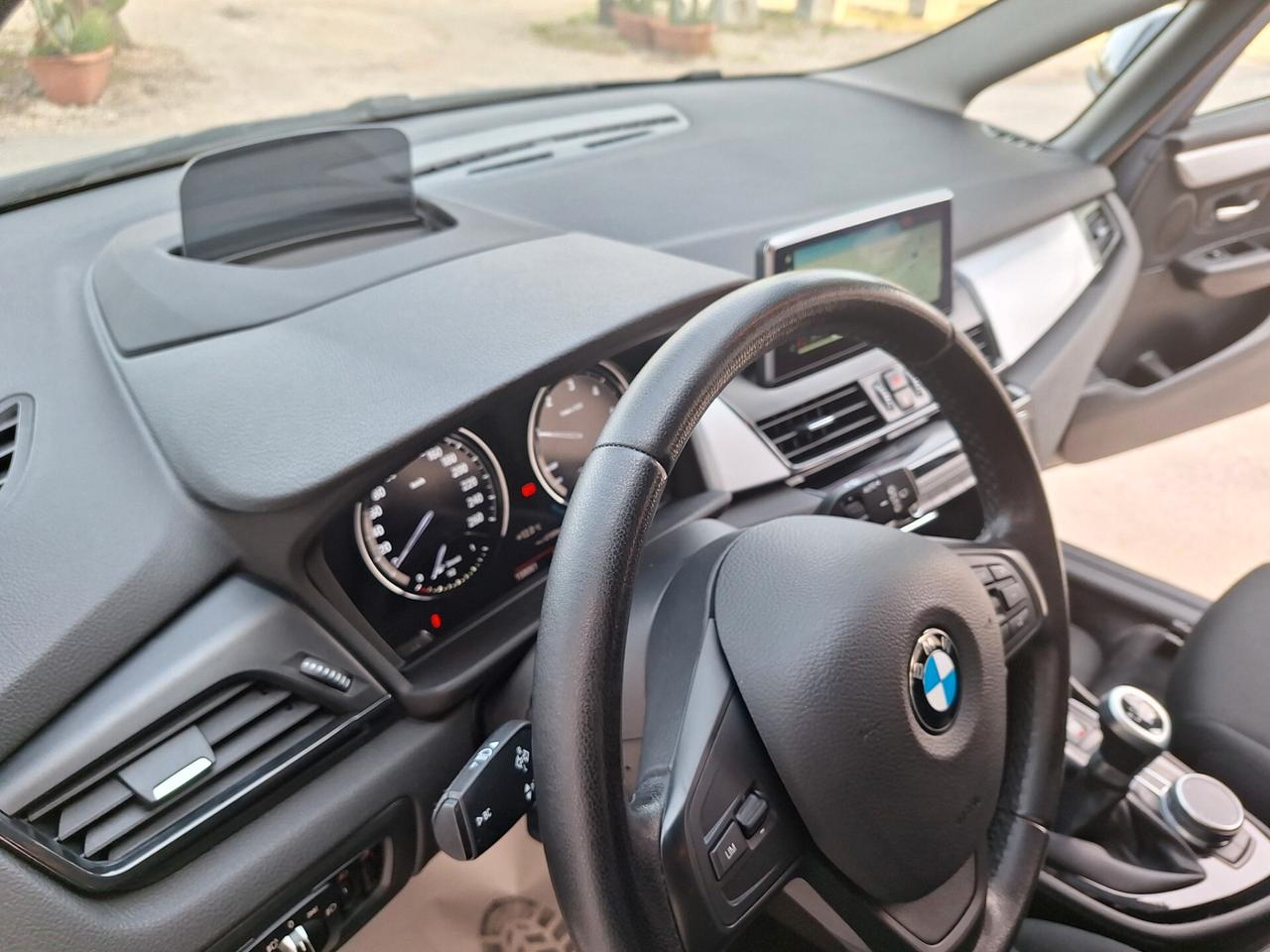 Bmw 216d GRAN TOURER 7 POSTI NAVI 2018