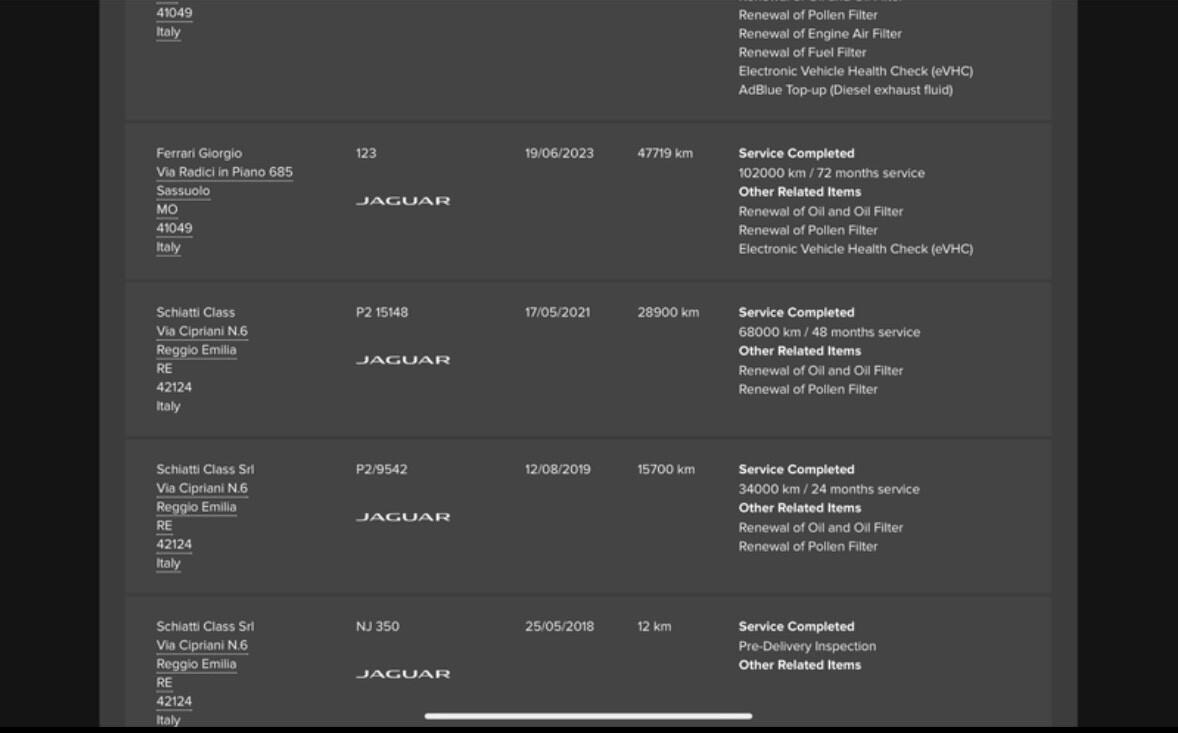 Jaguar XF Sportbrake 2.0 D 180 CV AWD aut. R-Sport-Garantita