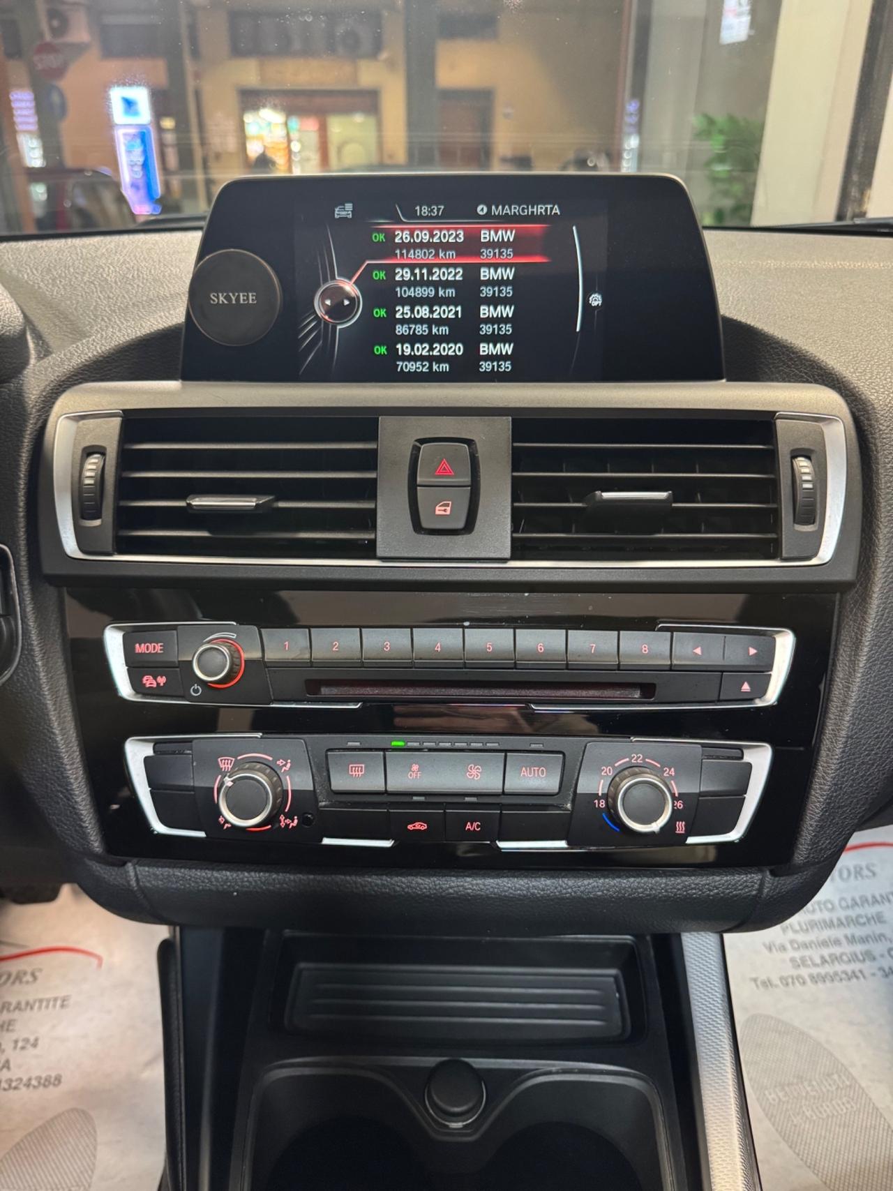 Bmw 118d xDrive Msport TETTO-GANCIO TRAINO