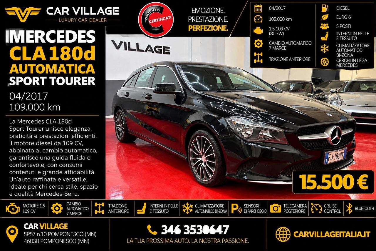 Mercedes-benz CLA 180 d S.W. Automatic Sport