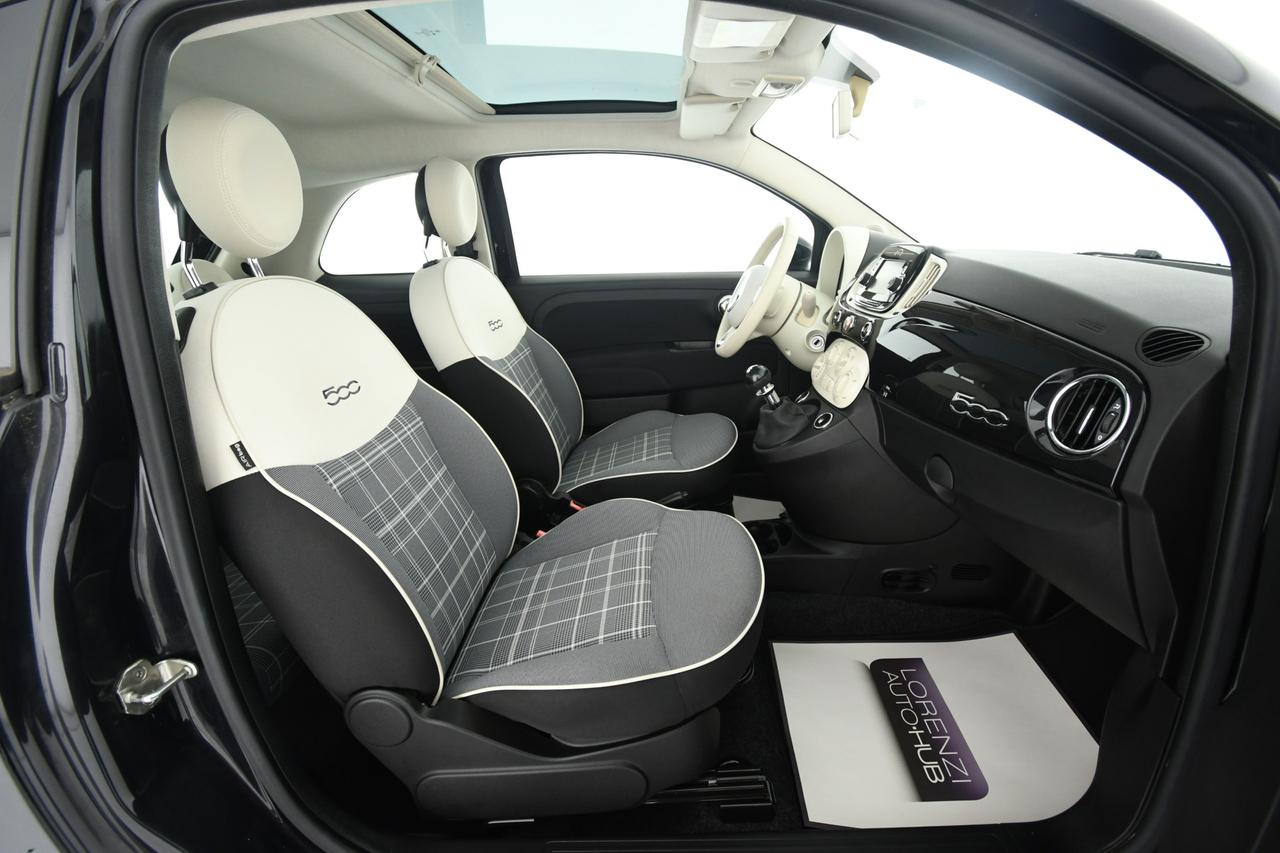 FIAT 500 1.2 Lounge 69cv TETTO PANO+BLUETOOTH