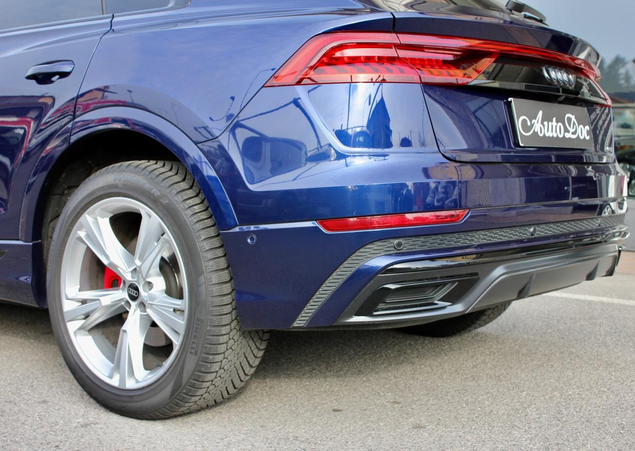 Audi Q8 50 TDI 286 CV quattro Sport INTERNO PELLE MARRONE S LINE TETTO PANOR.