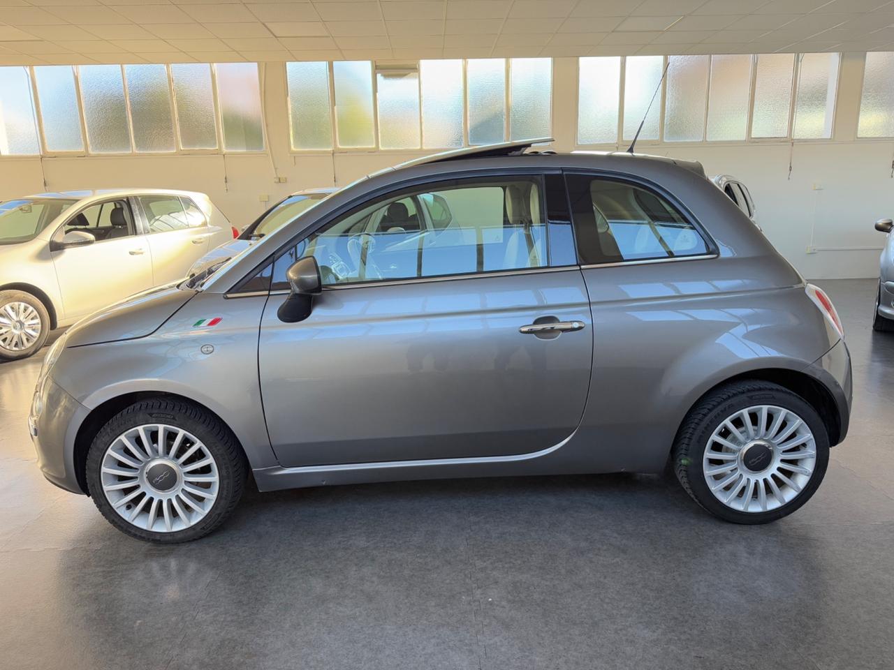 Fiat 500 1.2 Lounge TETTO PANORAMICO / APRIBILE ok neopatentati