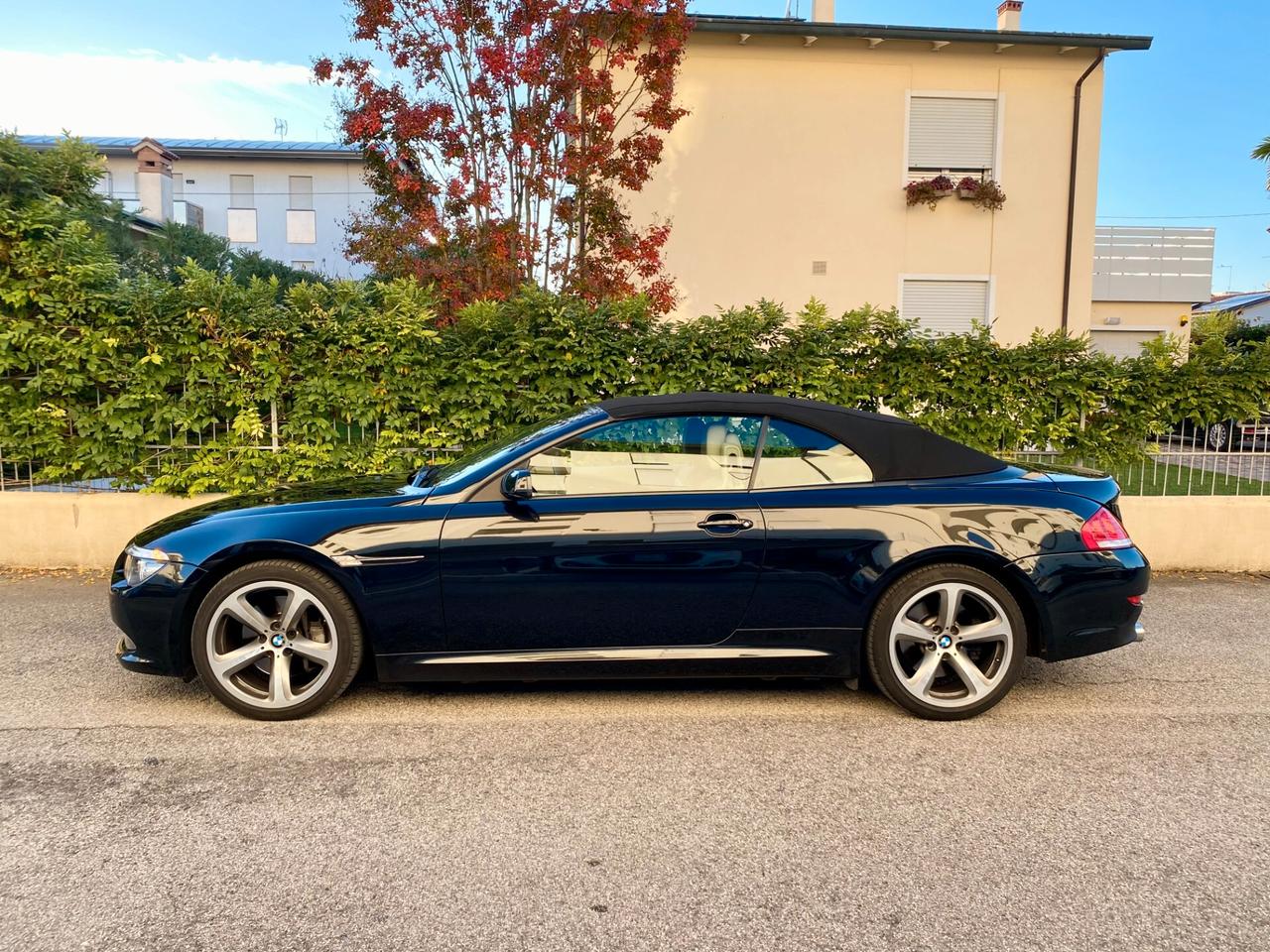 BMW Serie 635d Cabrio auto 286cv TAGLIANDI CERTIFICATI BMW