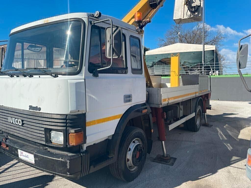 IVECO 115/17 PIATTAFORMA CON CESTELLO