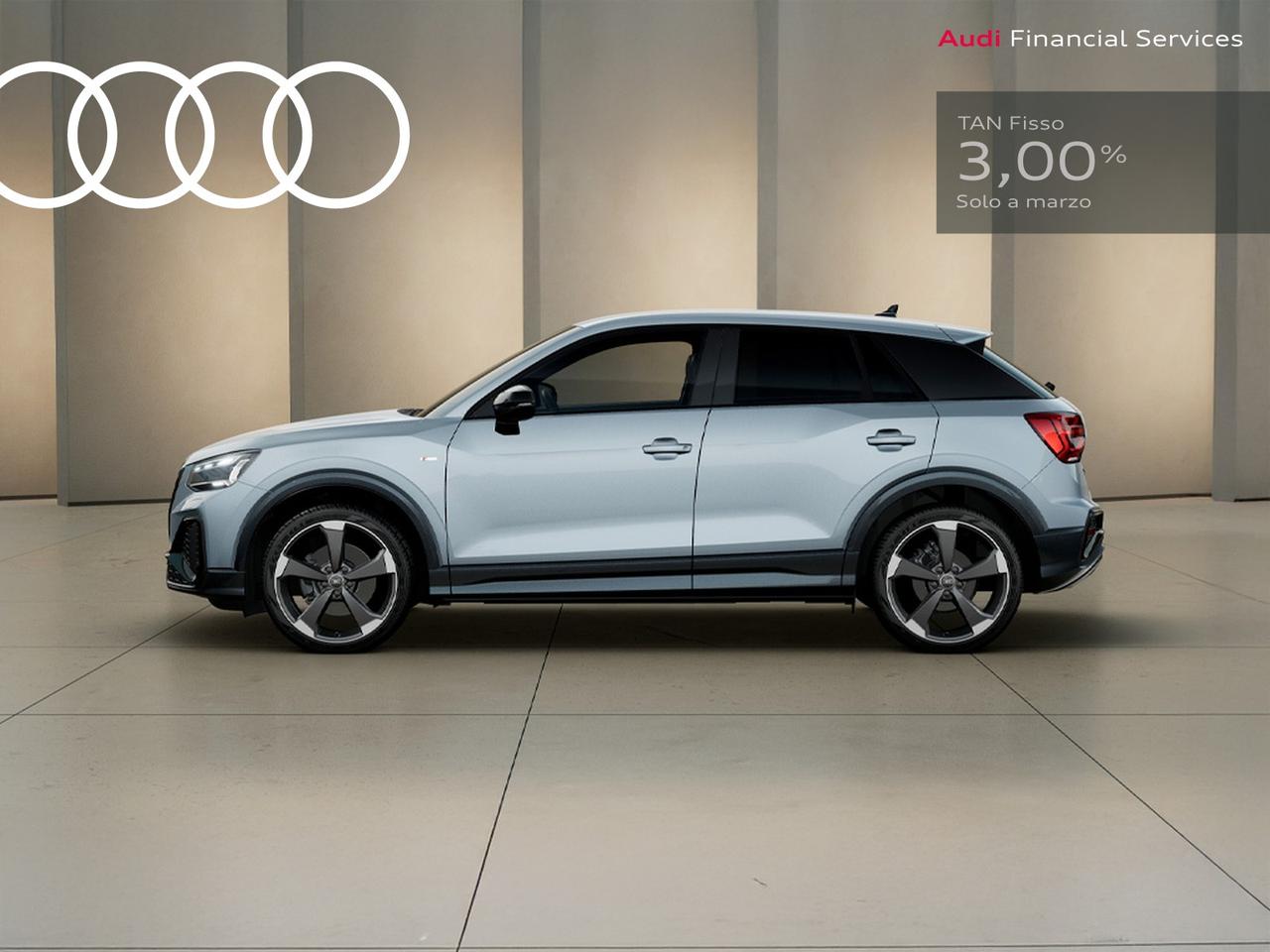 Audi Q2 35 2.0 tdi identity black quattro s-tronic