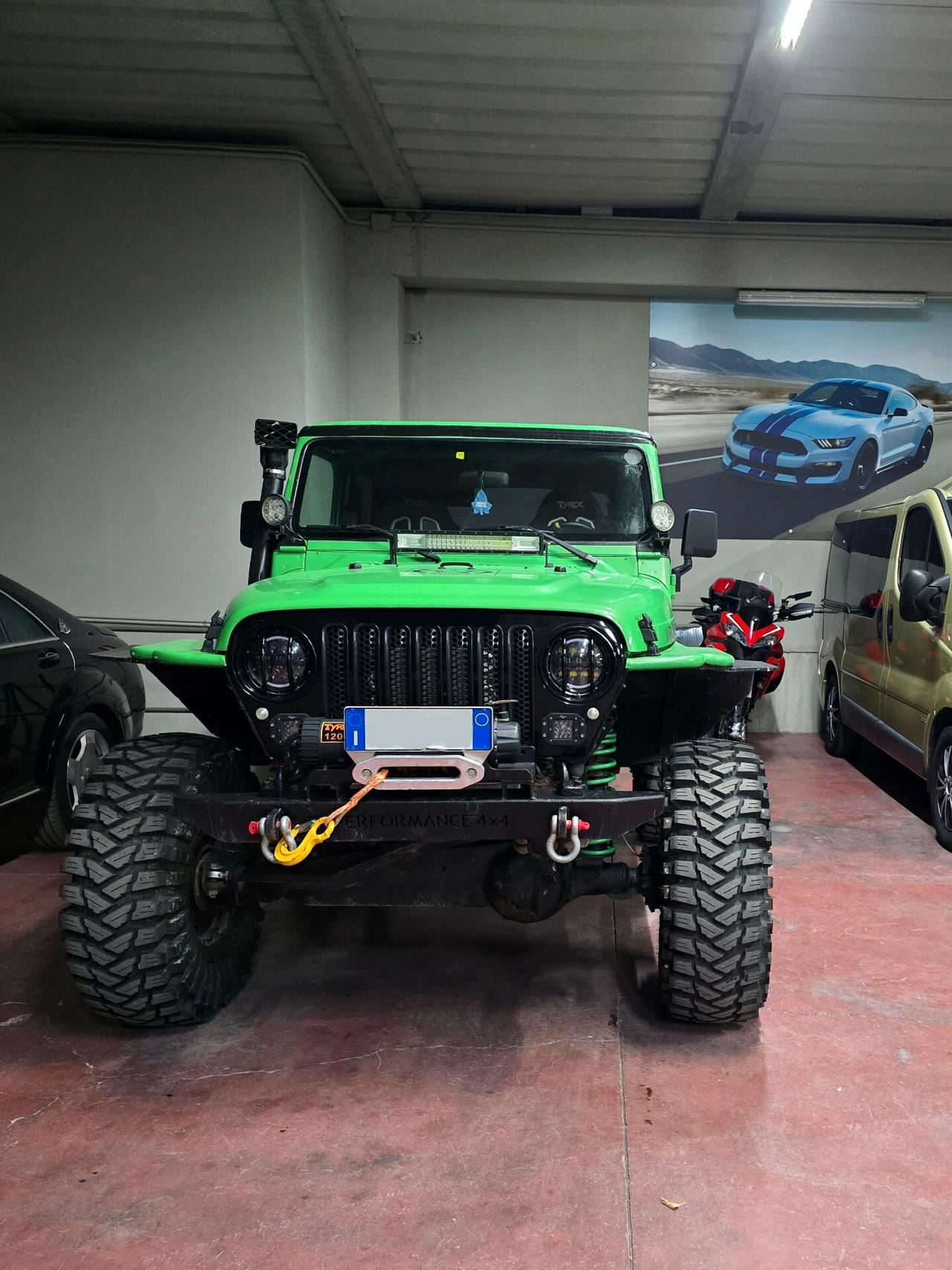Jeep Wrangler TJ 4.0 OffRoad Preparata