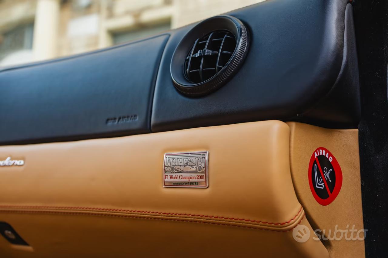 Ferrari 360 Modena F1 Italiana targa ORO 22.000km