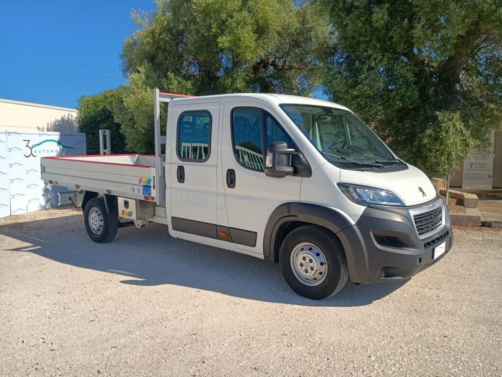 Peugeot Boxer 35q L4 2.2 BHDi 165cv Doppia cabina cassone fisso
