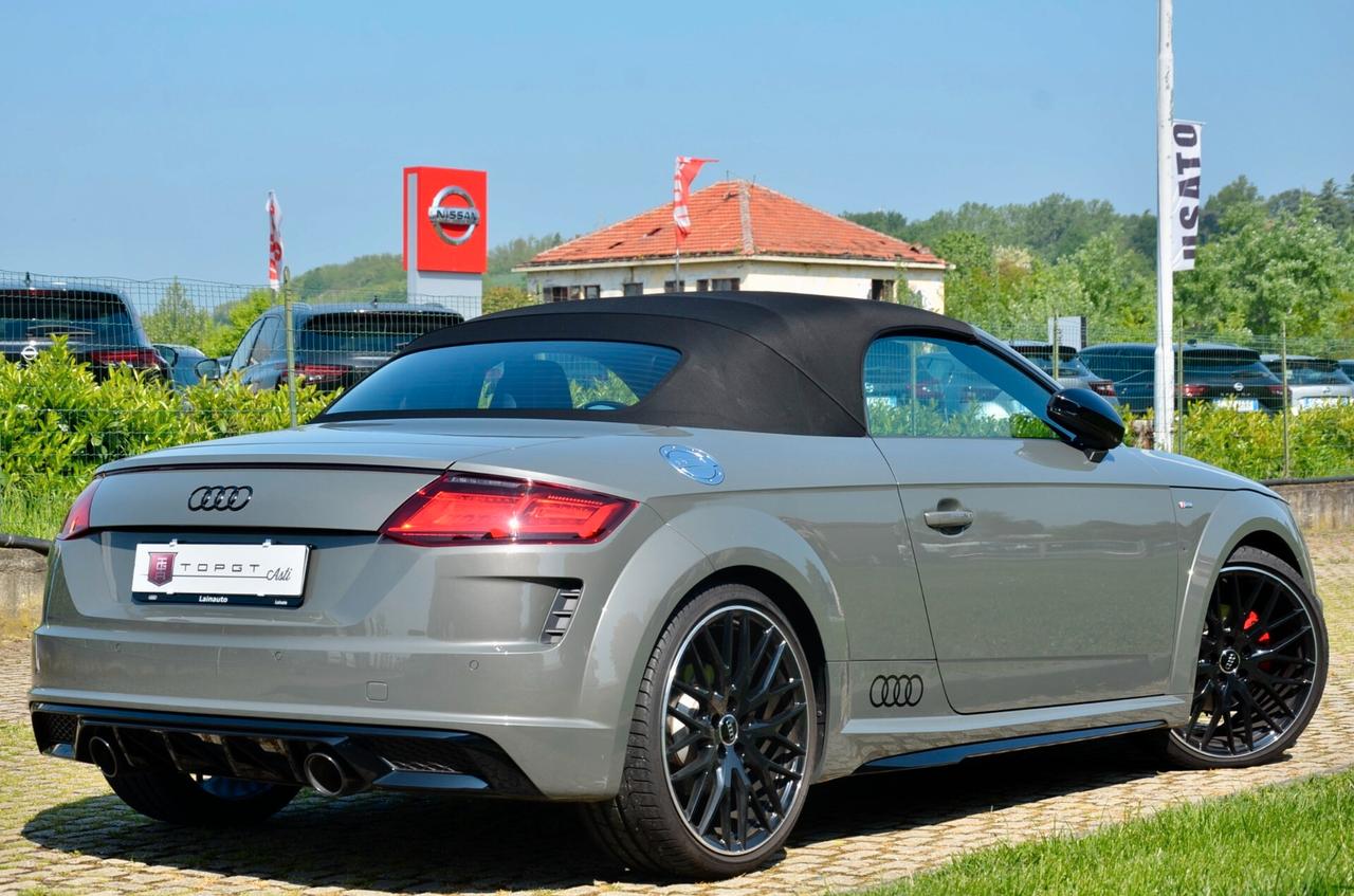 AUDI TT ROADSTER 40 2.0 TFSI S-TRONIC S-LINE COMPETITION PLUS 197cv, GARANZIA UFF BMW, SERVICE AUDI, EURO 6D, 20", NAVI, PERMUTE