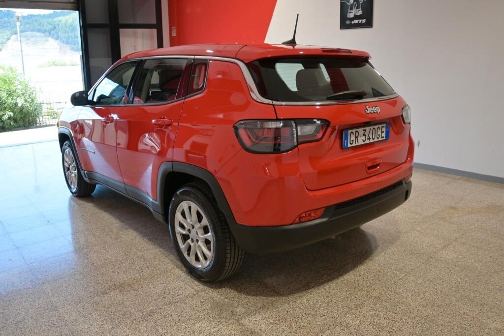 JEEP COMPASS 1.6 M-JET 16V 130CV 6M. 2WD LONGITUDE ( FARI LED - COCKPIT - CRUISE - MIRROR - TELECAMERA POST. - CERCHI 17 )