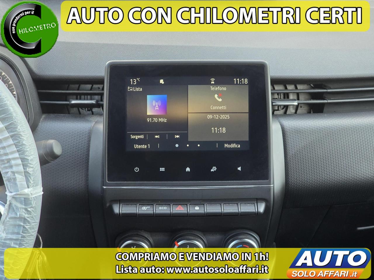 Renault Clio 5 Porte CLIO 1.0 TCE GPL 61.000KM EU6D 100CV NEOPATENTATI