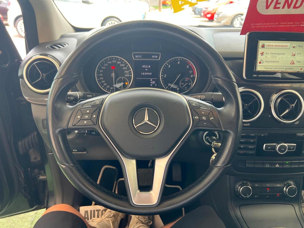 MERCEDES CLASSE B 1.8 DIESEL 110CV AUTOMATICA