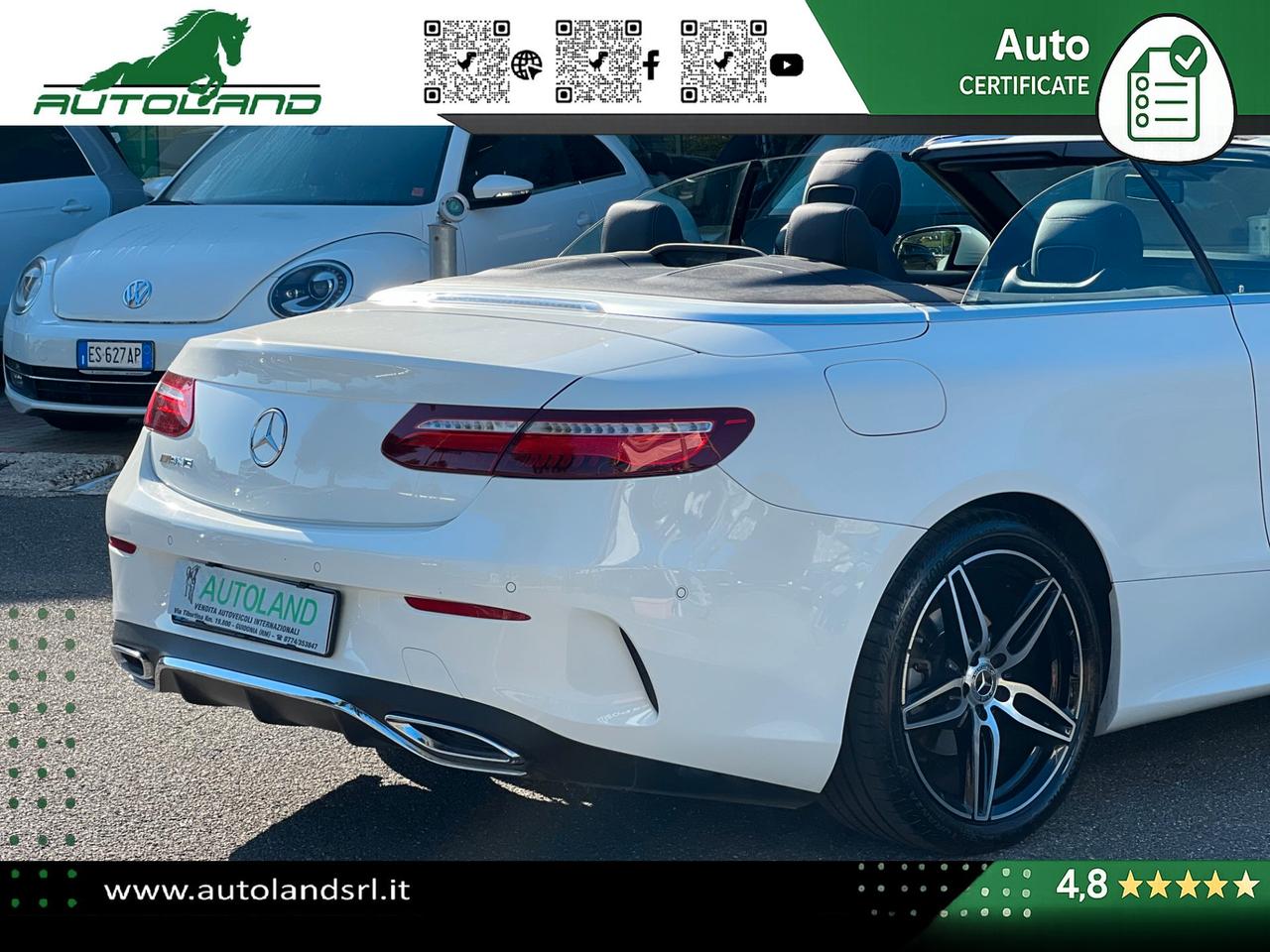 Mercedes E 220 Premium Plus 9G-Tronic Plus Cabrio