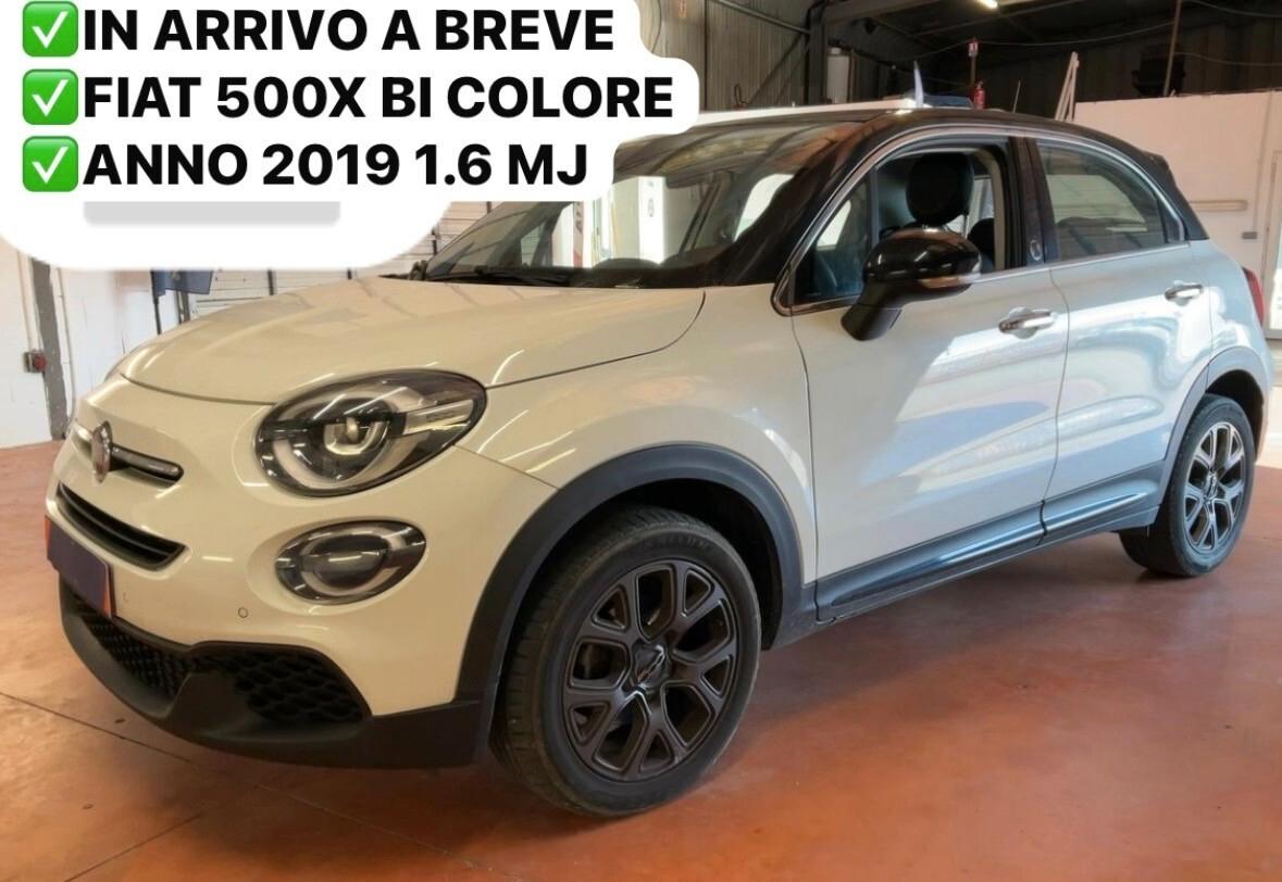 FIAT 500X 1.6 MJ 120 CV. BI-COLORE TETTO+NAVI+RETROCAMERA