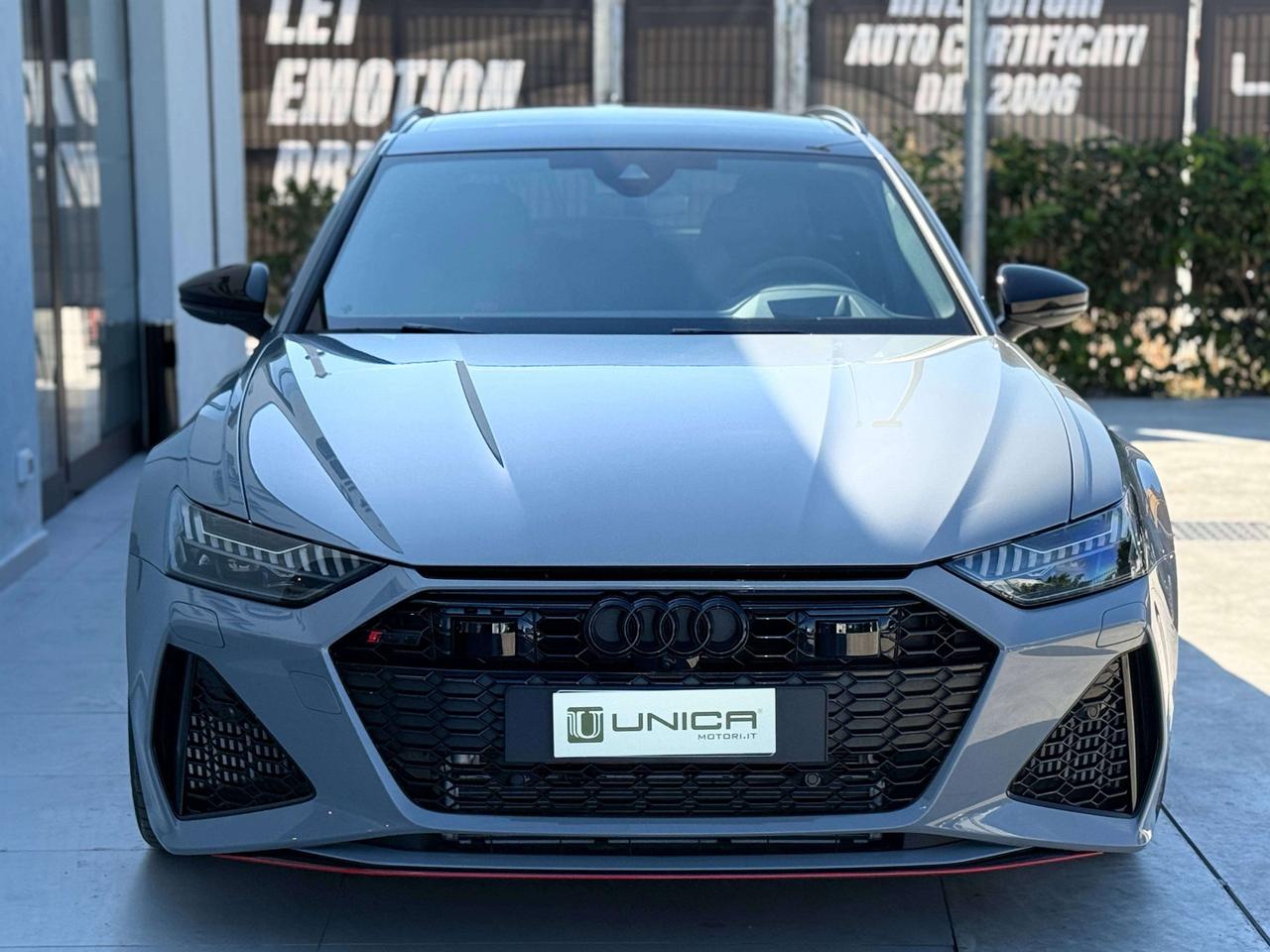 Audi RS6 Avant 4.0 630CV MHEV Performance Quattro TipTronic ITALIANA - TETTO - IVA ESPOSTA