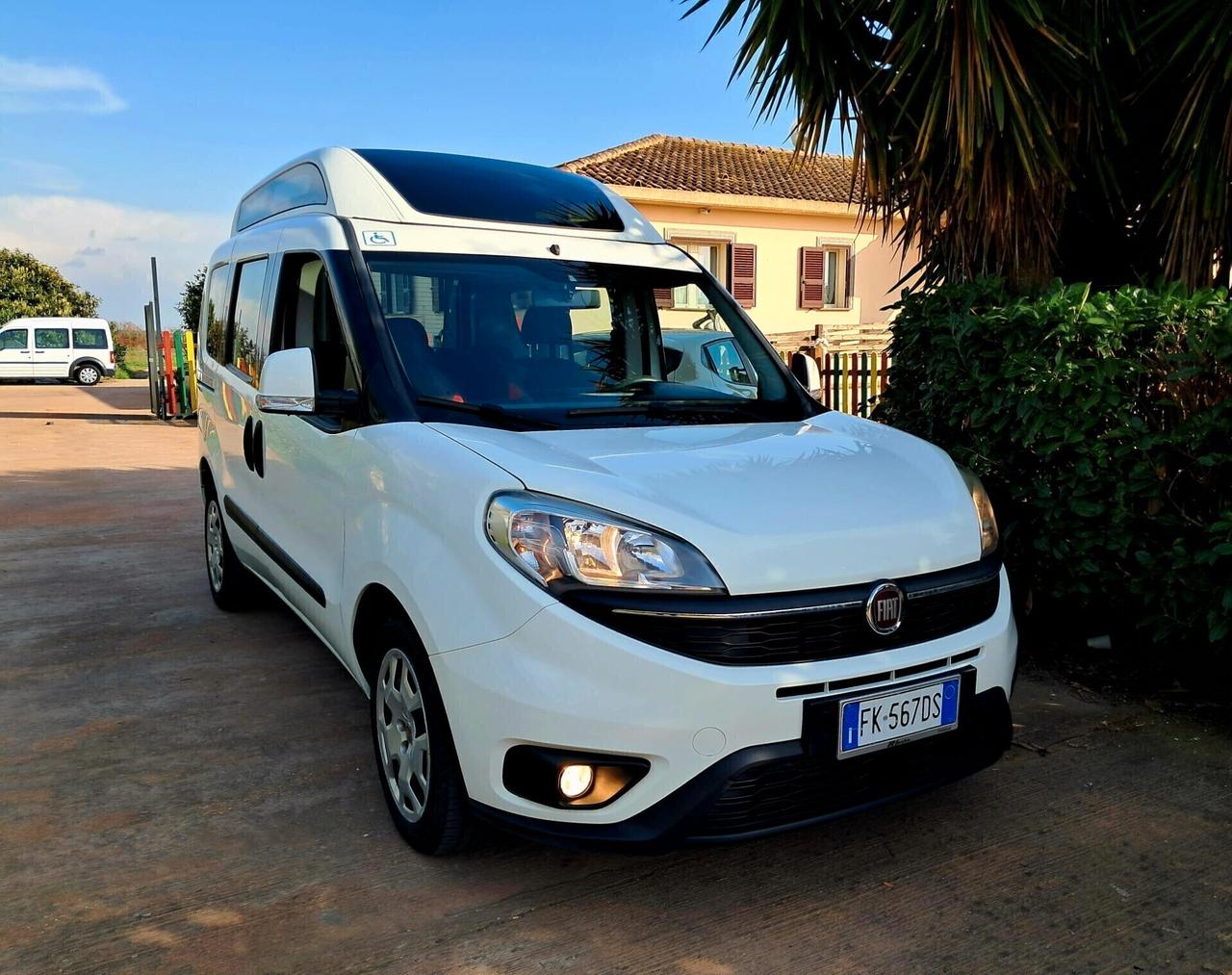 Fiat Doblo Doblò EURO6 TETTO ALTO TRASPORTO DISABILI