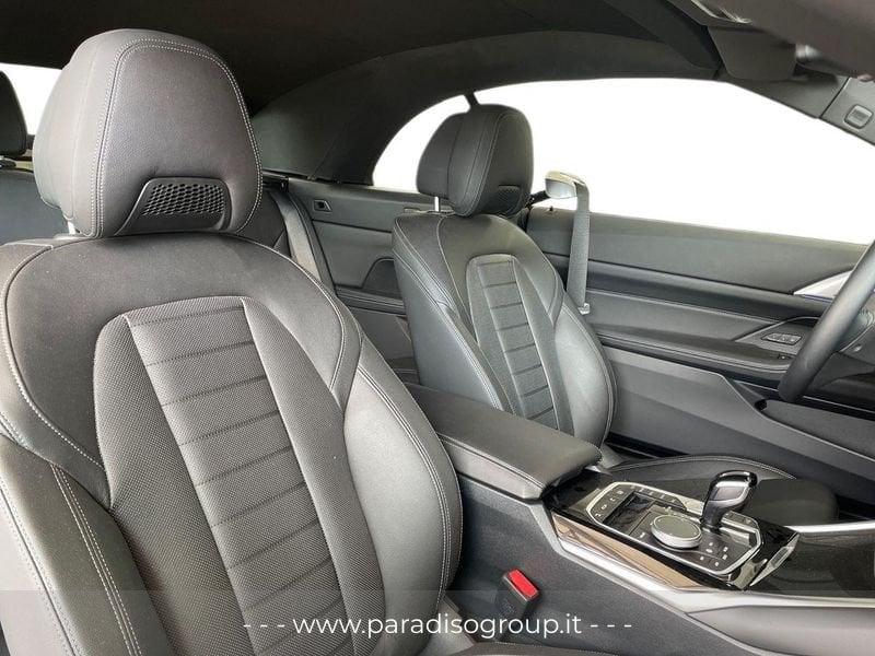 BMW Serie 4 420D CABRIO 2023 - KM0 | 190CV DIESEL | LUXURY