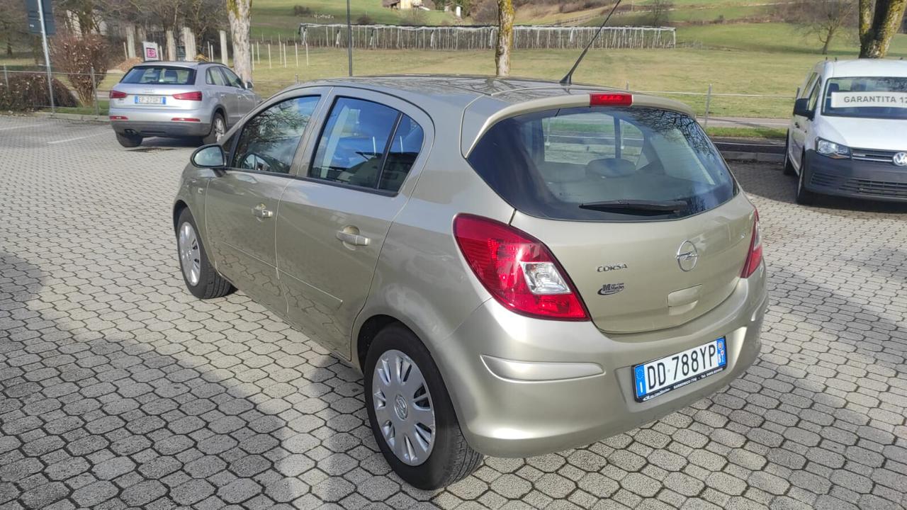 OPEL CORSA 1.2 BENZINA 80CV 5 PORTE OK NEOPATENTATI