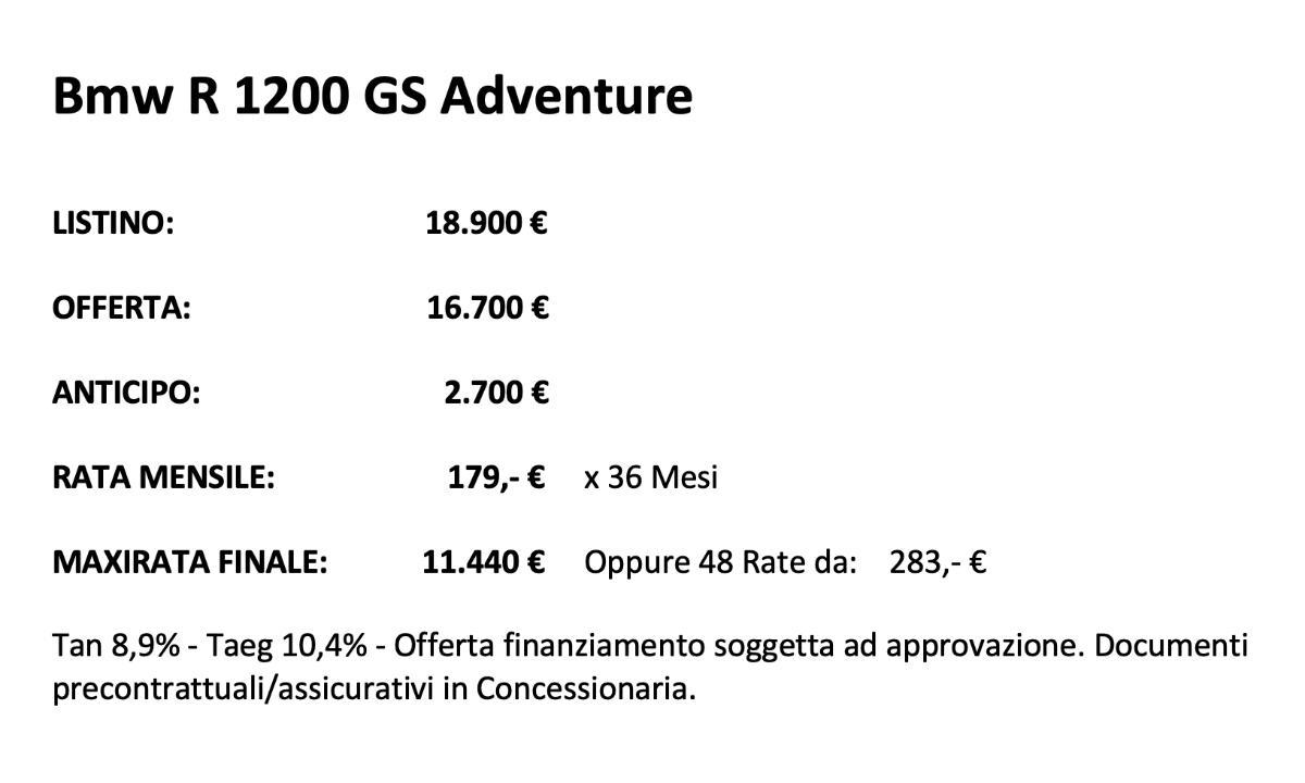 Bmw R 1200 GS Adventure