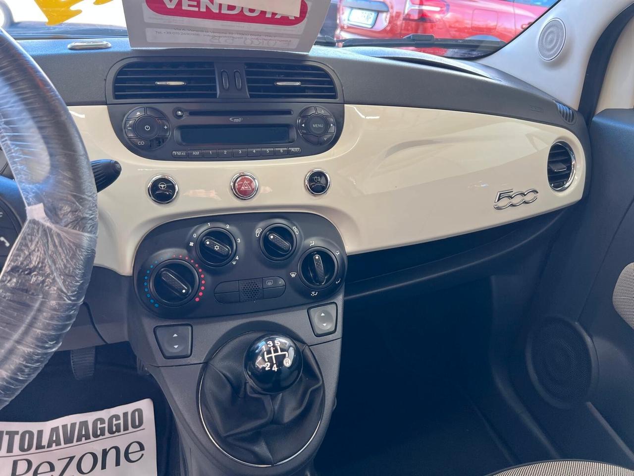 FIAT 500 LOUNGE 1.2 BENZINA 70CV