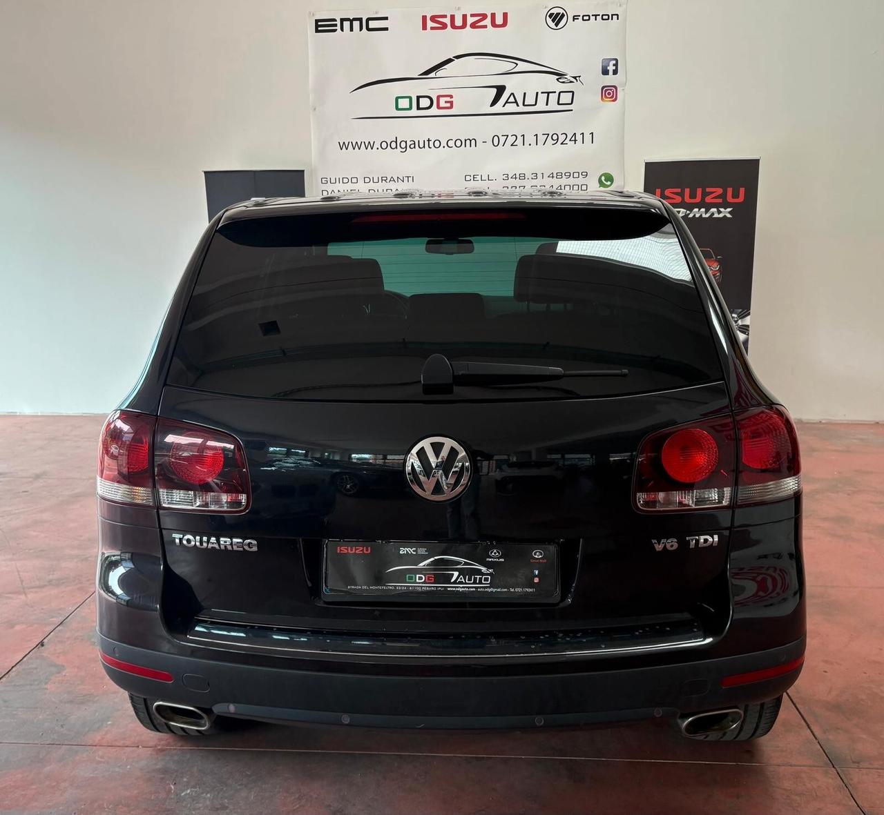 VOLKSWAGEN TOUAREG 4X4 CAMBIO AUT. Km 131.707 Diesel 3.0 V6 CV 224 KW 165