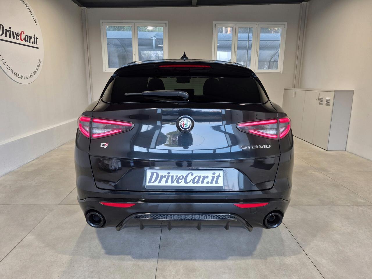 Alfa Romeo Stelvio VELOCE Q4 AT8 2.2 MTJ 210CV TOTAL BLACK C20"