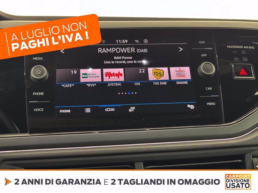VOLKSWAGEN Taigo 1.0 tsi r-line 110cv del 2024