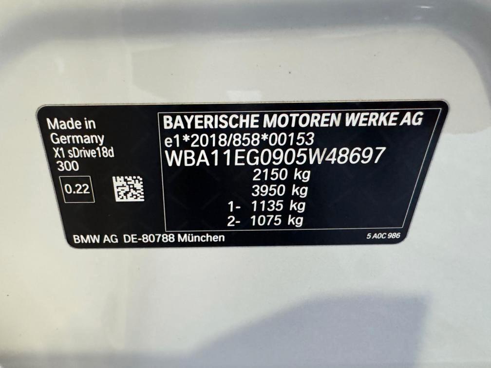 BMW X1 sdrive18d X-Line Edition Tetto 360 Head-up