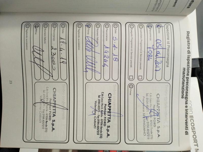 Ford EcoSport 1.5 Business c/navi 110cv