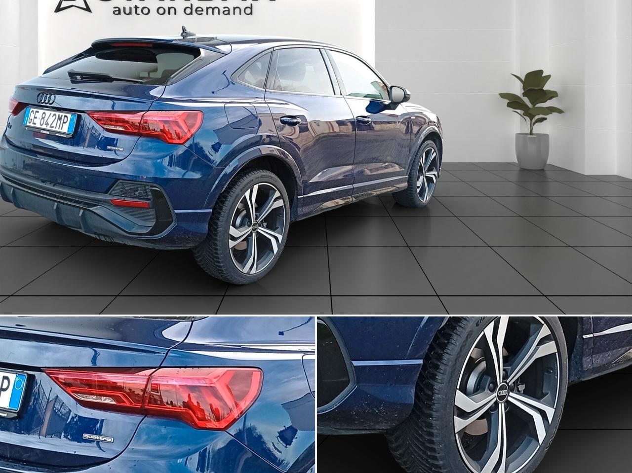 Audi Q3 SPORTBACK 40 TDI S LINE Coupè automatica Identity Black quattro