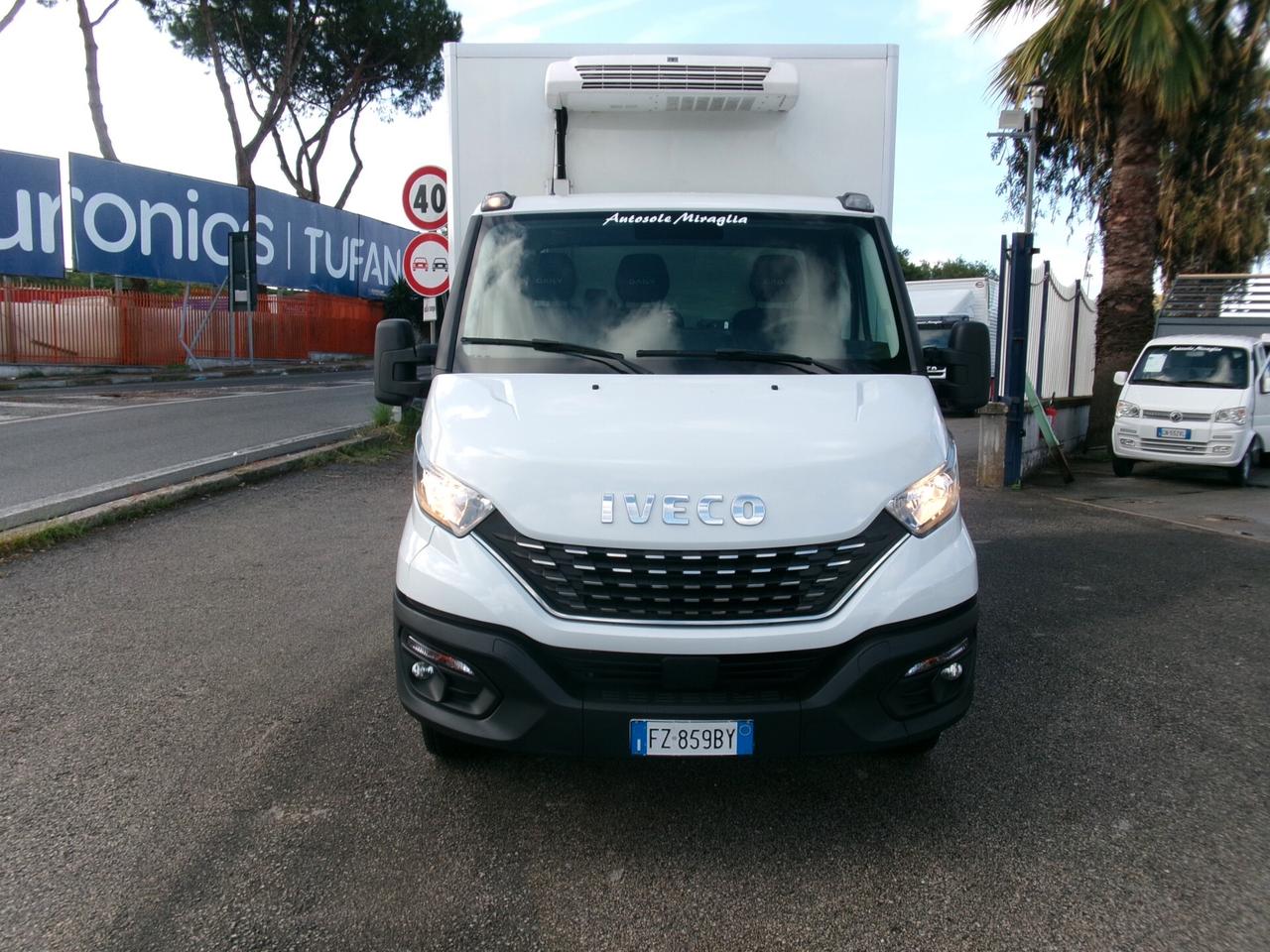 Iveco Daily 35C14 2.3 140CV E6D HI-MATIC FRIGO ATP FRBX 10/2028 7 PEDANE