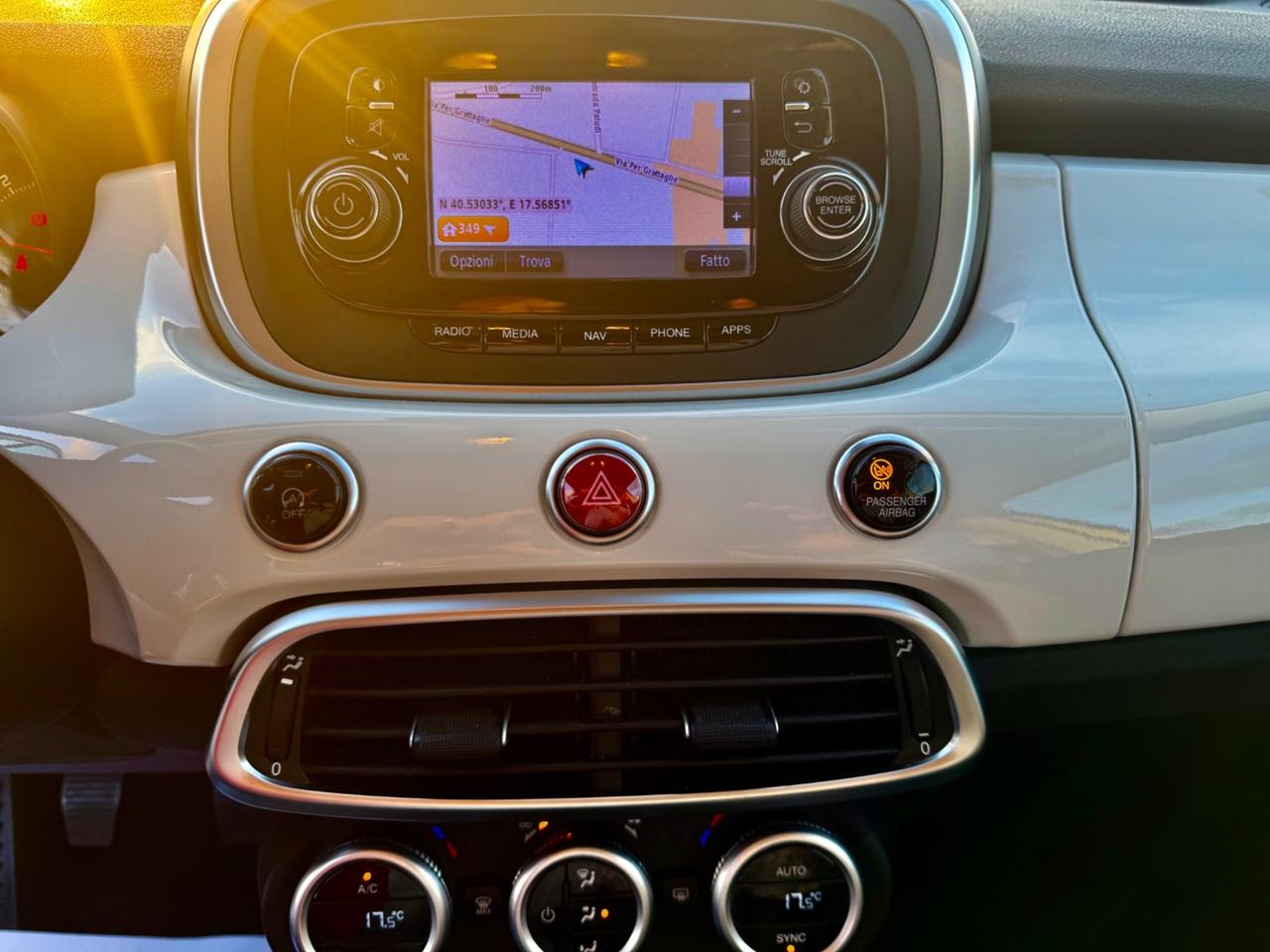 FIAT 500X 1.6 MJTD 120 LOUNGE FULL PELLE NAVI MY17