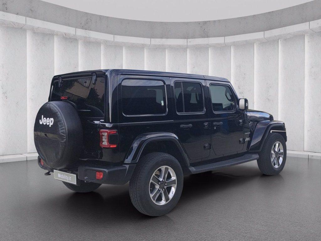 JEEP Wrangler 4 serie JEEP Unlimited 2.0 Turbo Sahara del 2019