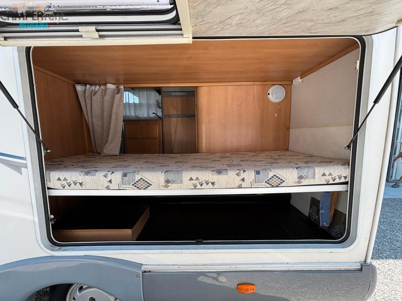 MCLOUIS TANDY PLUS 610 - mansardato con letti a castello longitudinali in coda