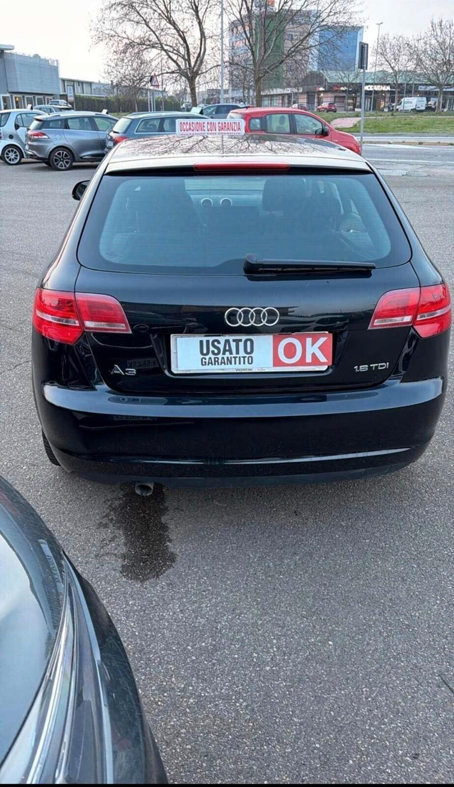 Audi A3 SPORTBACK 1.6 TDI 105 CV FULL OPTIONAL