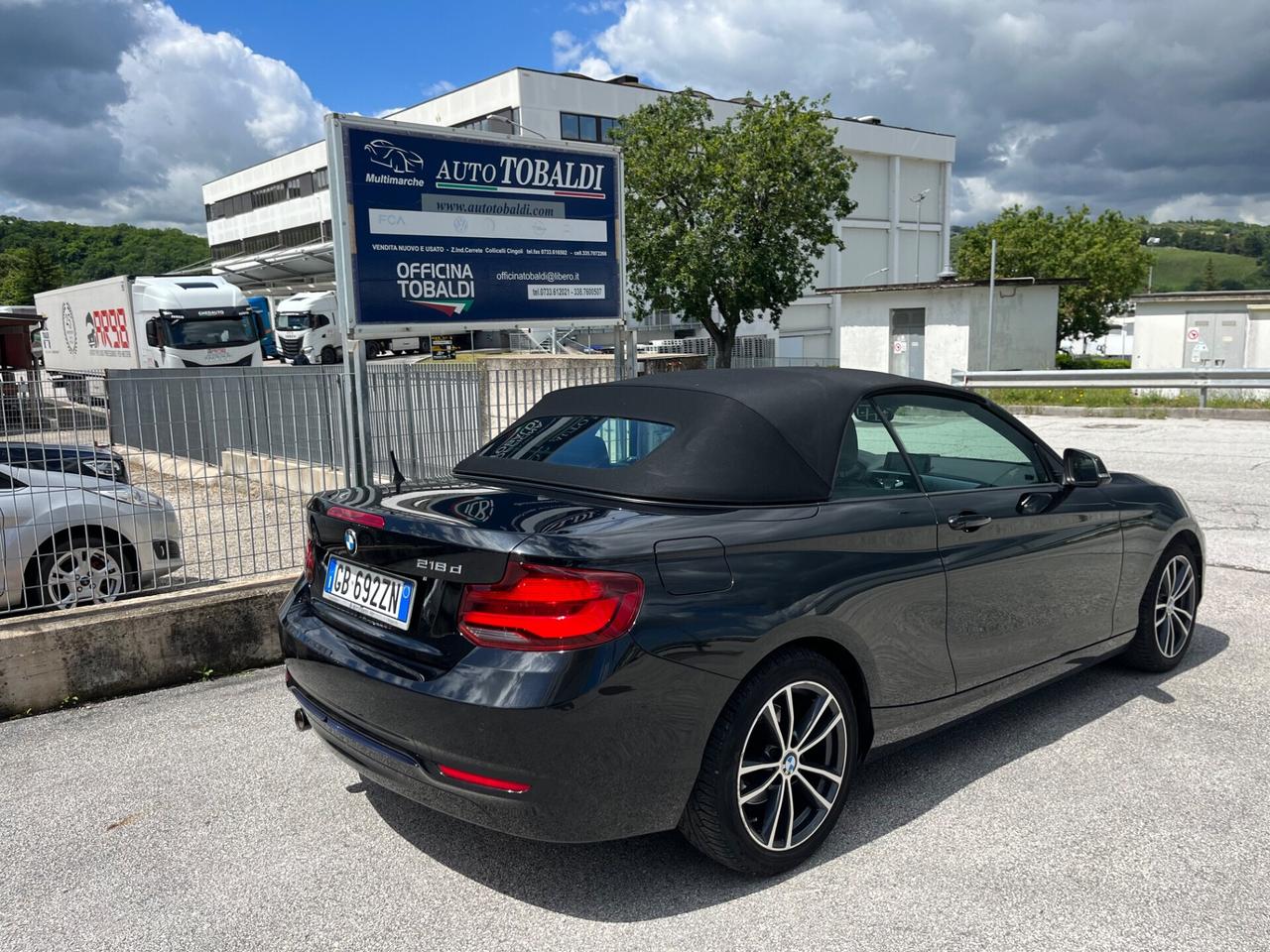 Bmw 218 D Cabrio Msport AUTOMATICO