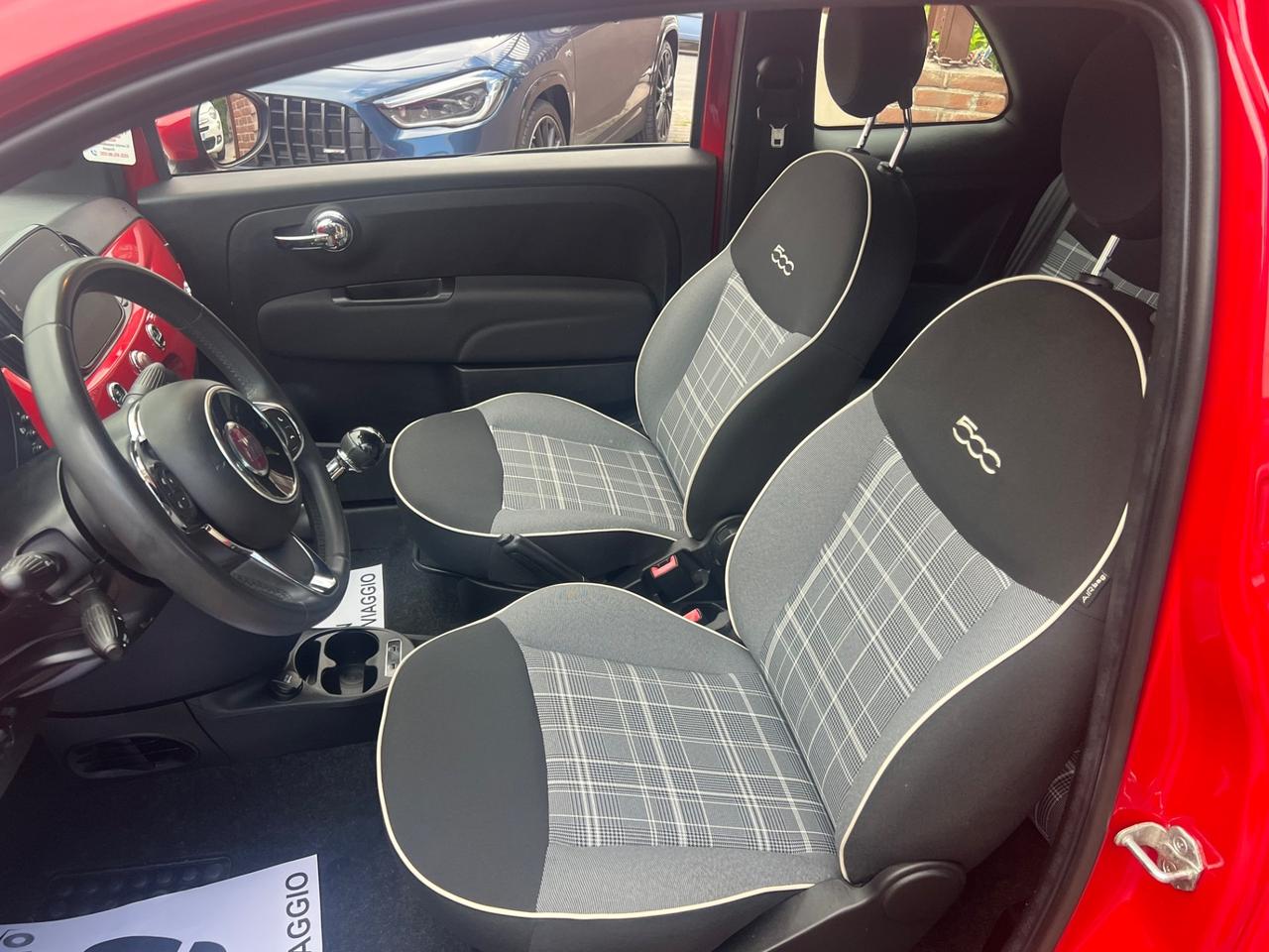 Fiat 500 1.0 Hybrid Red