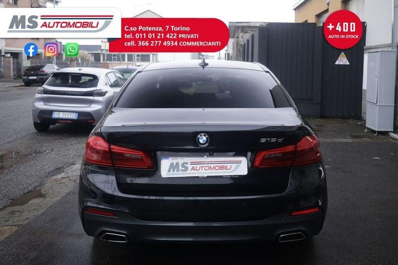 BMW Serie 5 BMW Serie 5 518d Msport Berlina Unicoproprietario